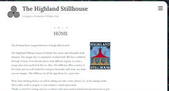 Desktop Screenshot of highlandstillhouse.com